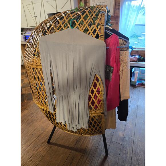 Forever 21 shorts Romper baby blue - Picture 3 of 3